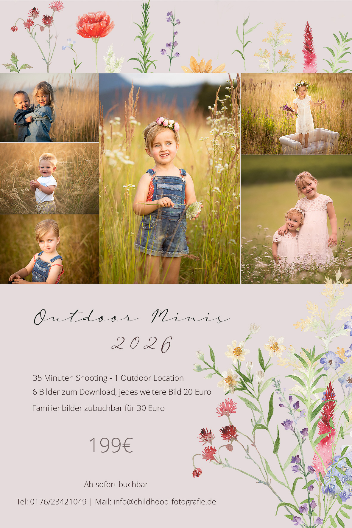 Sommer Mini Foto Shooting